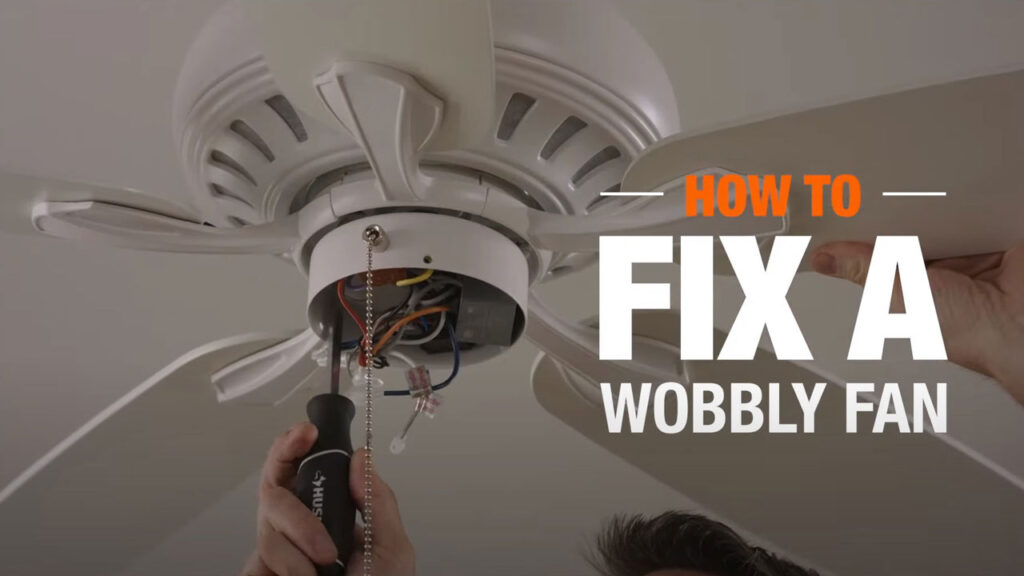 Fixing a Woobly Ceiling Fan